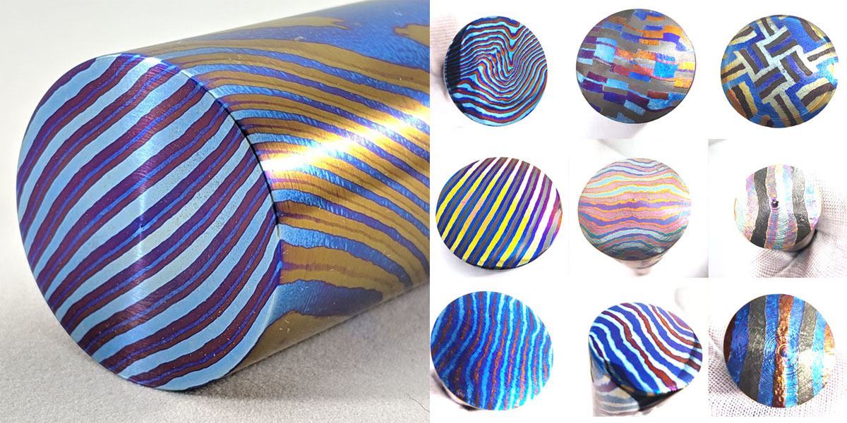 titanium timascus bar